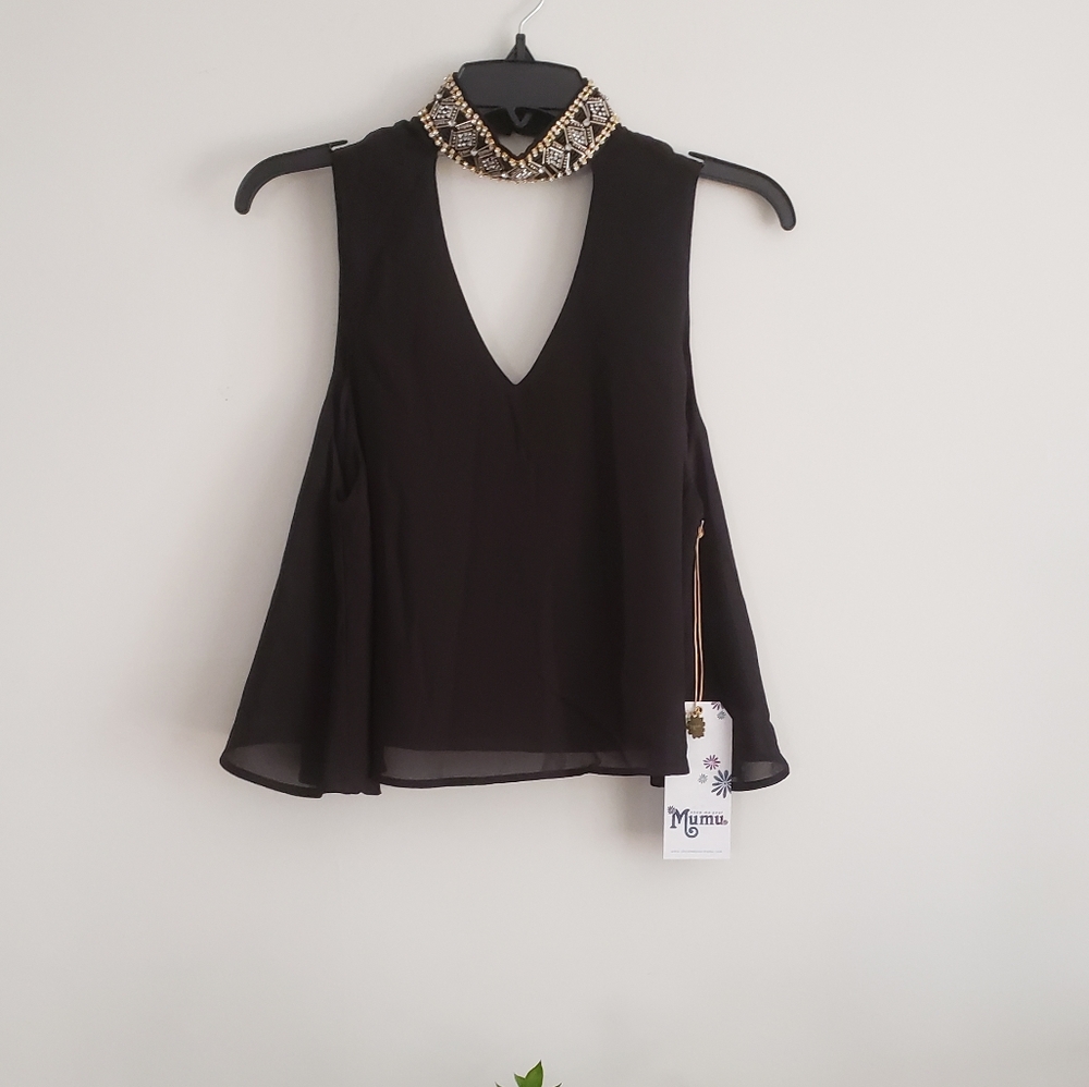Show Me Your MuMu Brielle Embellished Top